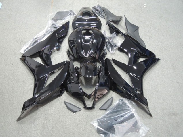 2007-2008 Black Honda CBR600RR Motorbike Fairings for Sale