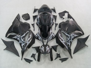 2007-2008 Black Honda CBR600RR Motorbike Fairing Kits for Sale