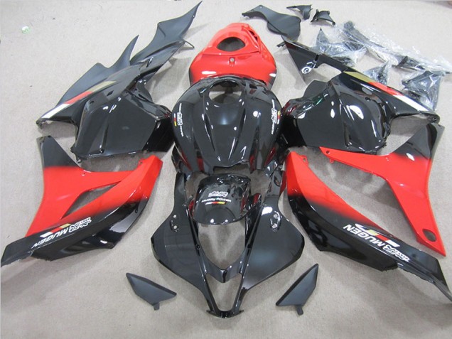 2009-2012 Black Red Honda CBR600RR Bike Fairing for Sale