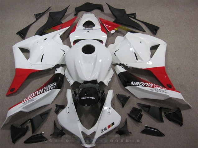 2009-2012 White Red Black Mugen Honda CBR600RR Bike Fairings for Sale