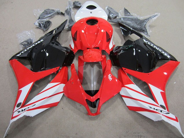 2009-2012 Red Black White Honda CBR600RR Motorcycle Fairings Kit for Sale