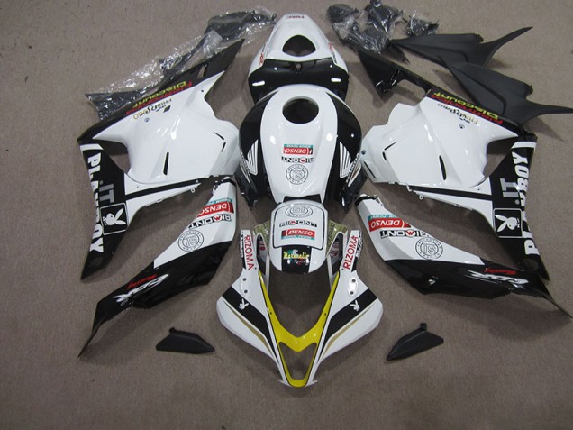 2009-2012 White Black DENSO RIZOMA Honda CBR600RR Motorcycle Fairing Kits for Sale