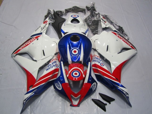 2009-2012 White Blue Red Honda CBR600RR Bike Fairings for Sale