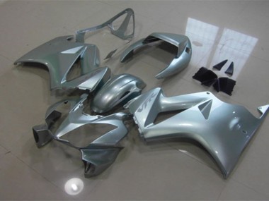 2002-2013 Silver Honda VFR800 Motorcycle Fairing Kit for Sale