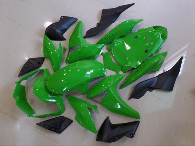 2007-2009 Green Kawasaki Z1000 Motorbike Fairing Kits for Sale