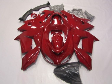 2006-2007 Red Kawasaki ZX10R Replacement Fairings for Sale