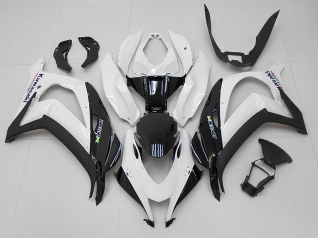 2016-2019 White Black Kawasaki ZX10R Motorcycle Fairing for Sale