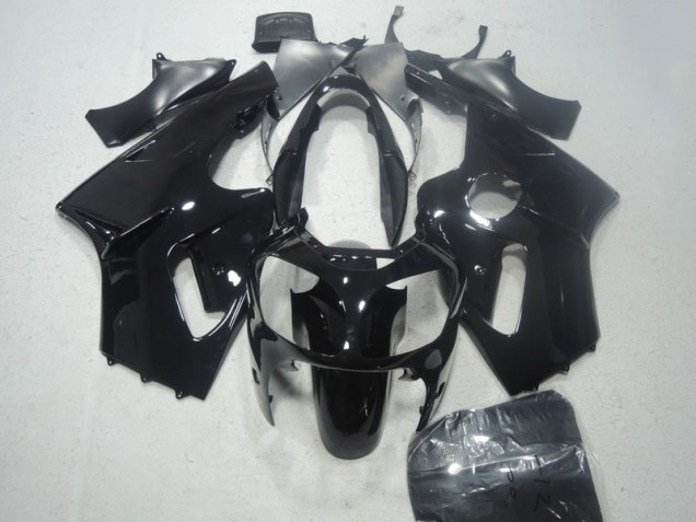 2002-2006 Black Kawasaki ZX12R Moto Fairings for Sale