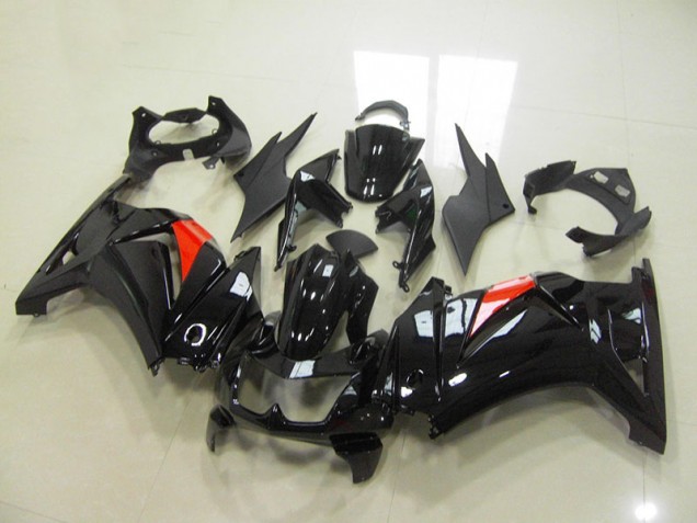 2008-2012 Black Kawasaki ZX250R Motorcylce Fairings for Sale