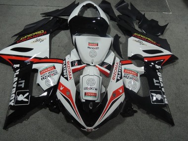 2005-2006 White Black Rizoma Playboy Kawasaki ZX6R Motor Fairings for Sale