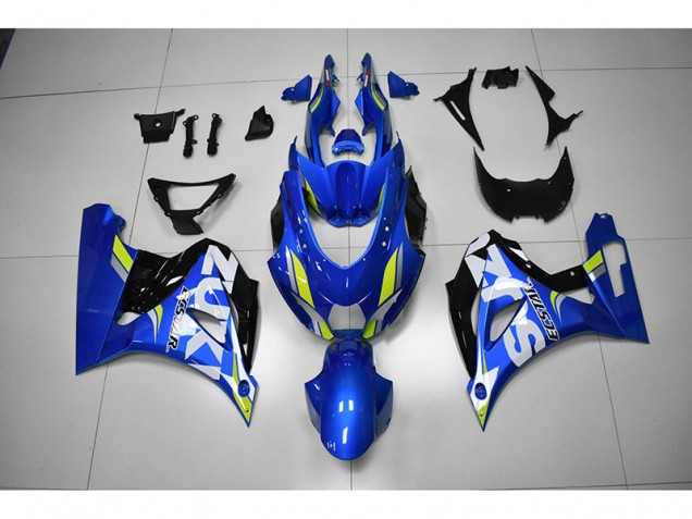 2017-2021 Blue White Decal Suzuki GSXR1000 Motorcycle Bodywork for Sale