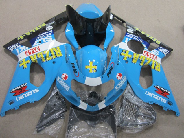 2000-2002 Blue Rizla Suzuki GSXR1000 Motorcycle Replacement Fairings for Sale