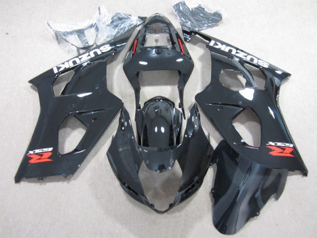 2003-2004 Black Suzuki GSXR1000 Moto Fairings for Sale