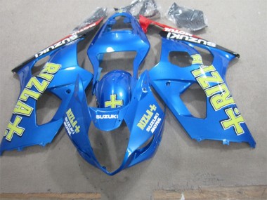 2003-2004 Blue Rizla Suzuki GSXR1000 Motorcycle Replacement Fairings for Sale