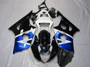 2003-2004 Blue White Suzuki GSXR1000 Replacement Fairings for Sale