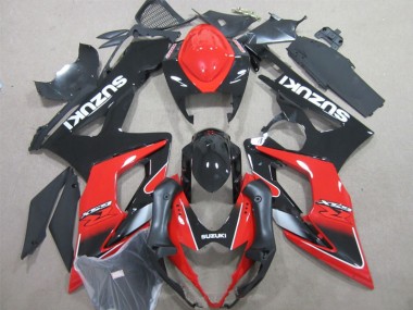 2005-2006 Black Red Suzuki GSXR1000 Motorcycle Fairings for Sale