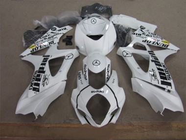 2007-2008 White Black Jordan Suzuki GSXR1000 Motorbike Fairings for Sale