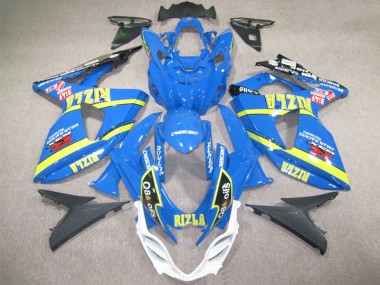 2009-2016 Blue Rizla Q8 oils Suzuki GSXR1000 Replacement Motorcycle Fairings for Sale