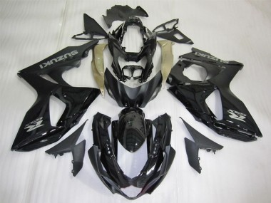 2009-2016 Black Suzuki GSXR1000 Bike Fairing Kit for Sale