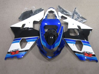 2004-2005 Blue White Suzuki GSXR600 Motor Fairings for Sale