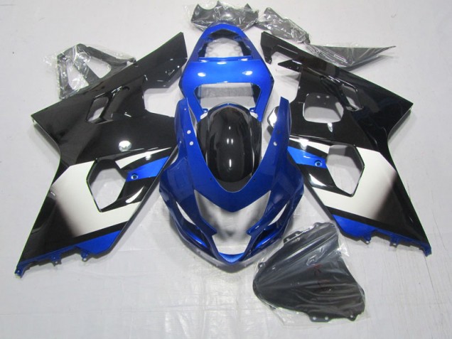 2004-2005 Black Blue Suzuki GSXR600 Motorcylce Fairings for Sale