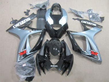 2006-2007 Black Grey Suzuki GSXR600 Motor Fairings for Sale