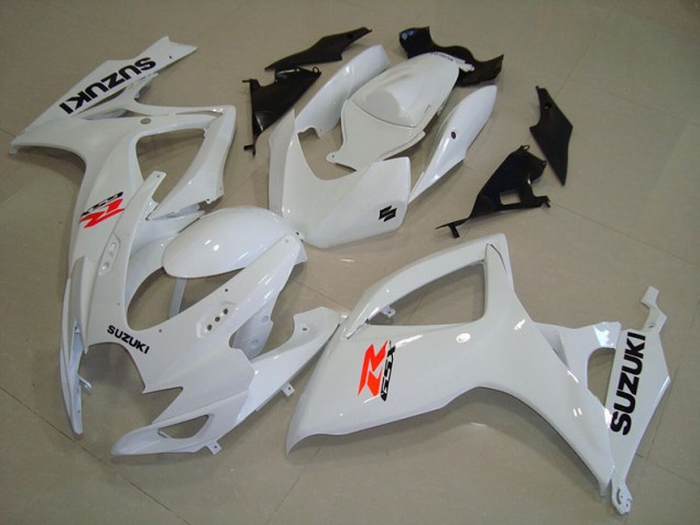 2006-2007 White Suzuki GSXR750 Motor Fairings for Sale