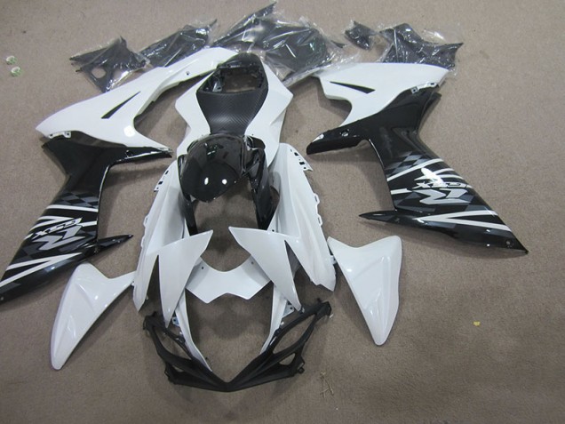 2011-2021 White Black Suzuki GSXR750 Motorcycle Fairing Kit for Sale