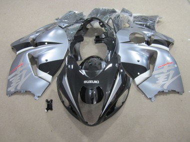 1996-2007 Black Silver Suzuki GSXR1300 Hayabusa Motorcyle Fairings for Sale