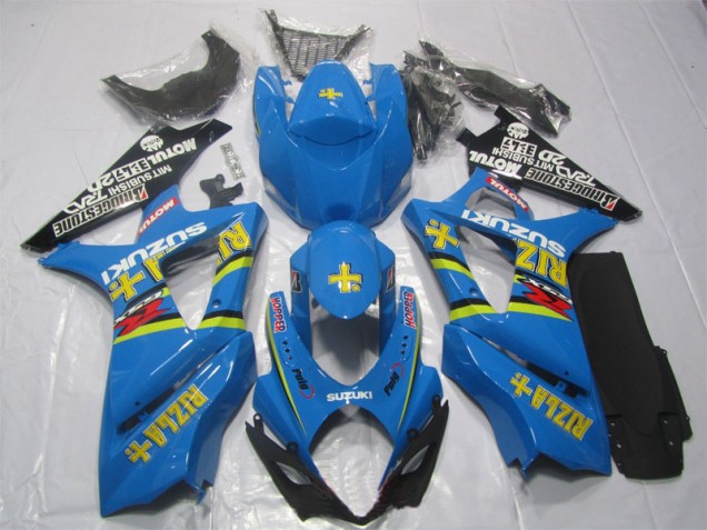 2007-2008 Blue Rizla Suzuki GSXR1000 Motorbike Fairing for Sale