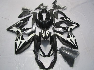 2009-2016 Black White Suzuki GSXR1000 Motorcycle Replacement Fairings for Sale