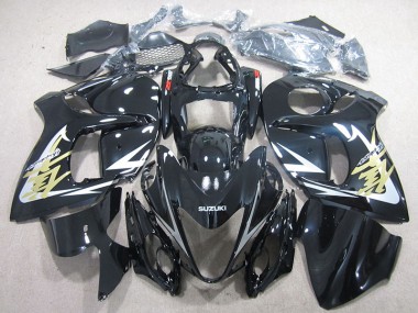 2008-2019 Black Gold Decal Suzuki GSXR1300 Hayabusa Motorbike Fairings for Sale