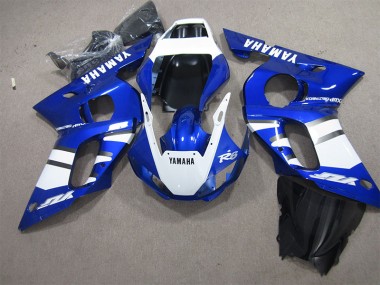 1998-2002 Blue White Yamaha YZF R6 Replacement Fairings for Sale