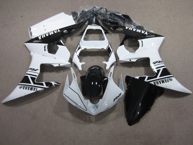 2003-2005 White Black Yamaha YZF R6 Motor Bike Fairings for Sale