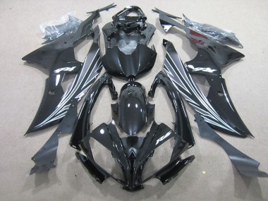 2006-2007 Black Yamaha YZF R6 Motorcycle Fairings for Sale